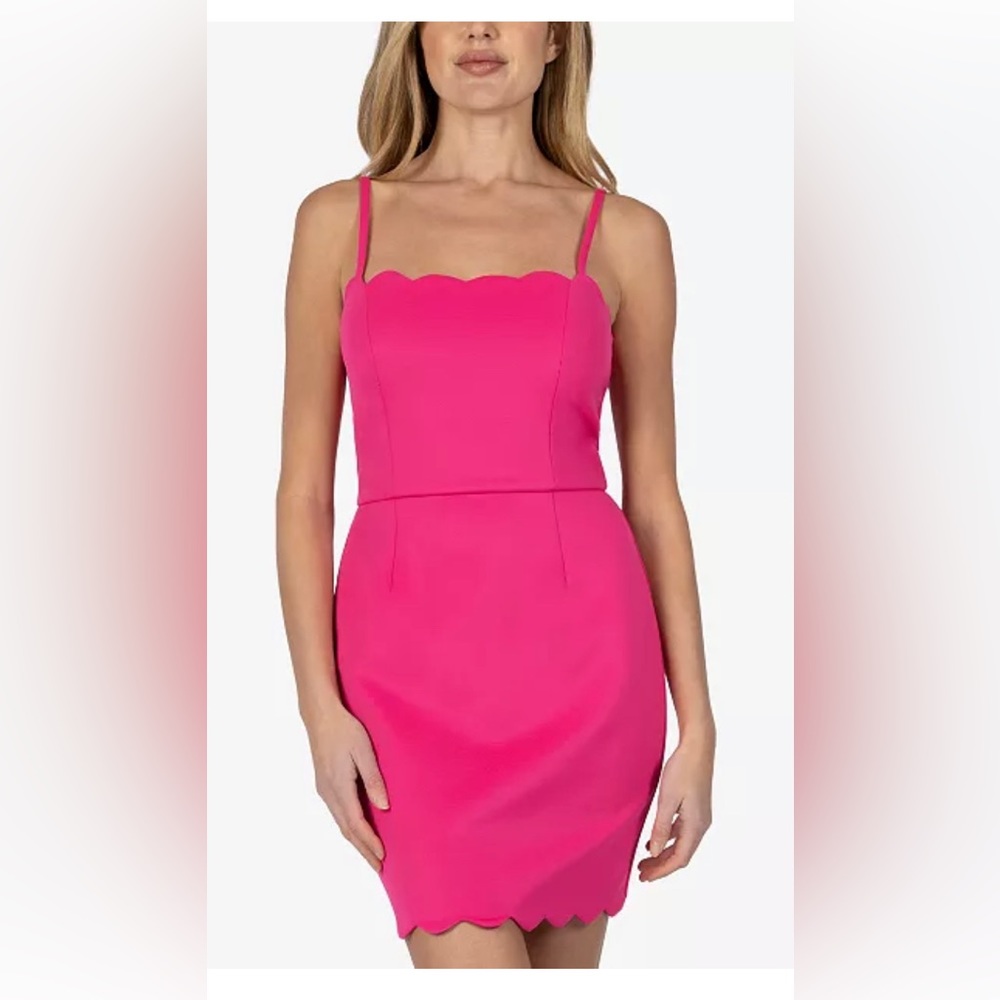 Hot pink cocktail dress size S
